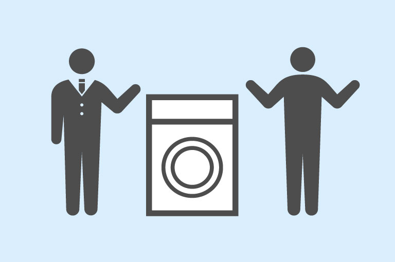 洗濯・乾燥設備のご提案のイメージ図